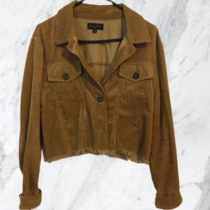 Frayed Corduroy Jacket
